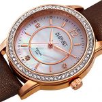 August Steiner Swarovski Crystal Studded Women’s Watch