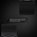 Black Waterproof Quartz Analog Watch