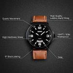 Unique Big Face Number Retro Casual Wrist Watch