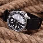 22mm Black Nato Strap With Black Heavy Buckle