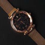 Rose Gold Bracelet Luxury Starry Sky Waistwatch
