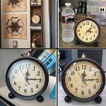 Konigswerk Vintage Alarm Clock , Analog Table Desk Clock