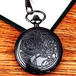 Vintage Bronze Doctor Who Retro Dr. Who Quartz Pocket Watch