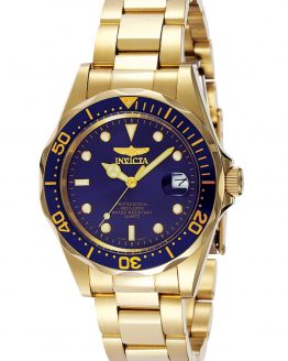 Invicta Pro Diver 37.5mm Gold Tone Watch