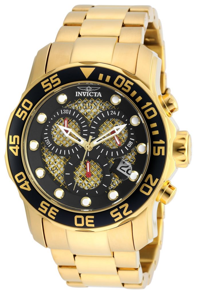 Invicta Pro Diver 18k Gold Ion-Plated Invicta Pro Diver 18k Gold Ion-Plated