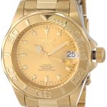 Automatic Watch Gold Invicta Men's Pro Diver