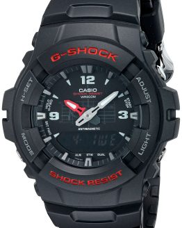 Casio G100-1BV G Shock-Ana Digi-200M Wr-Black