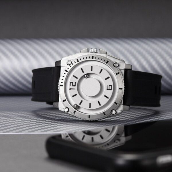 Magnetic Ball Mens Wristwatch