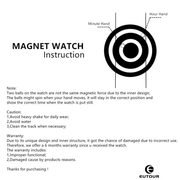 Magnetic ball sport watch rubber strap Magnetic ball sport watch rubber strap