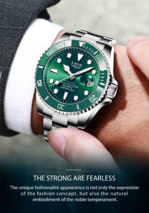 30ATM Waterproof Date Clock Sport Diver Watch