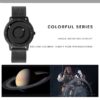 Blue Gold Magnetic Metal Multifunctional Watch