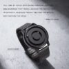 Blue Gold Magnetic Metal Multifunctional Watch