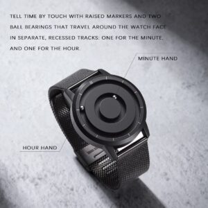 Blue Gold Magnetic Metal Multifunctional Watch