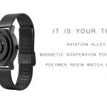 Blue Gold Magnetic Metal Multifunctional Watch