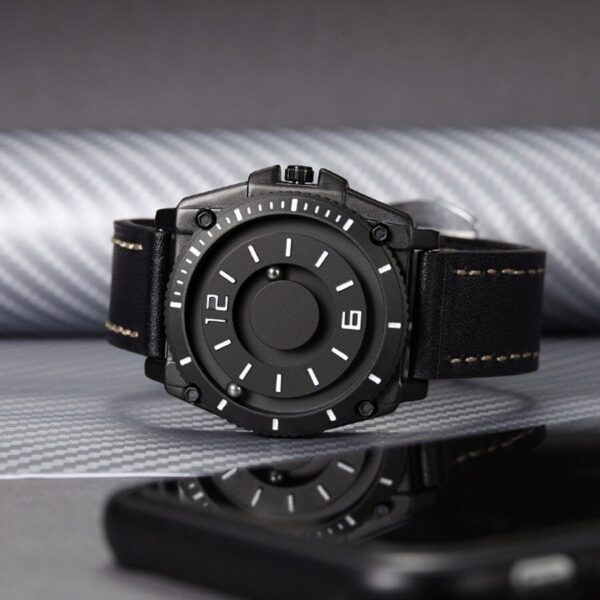 Magnetic Ball Mens Wristwatch