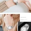 Flexible Stretch Band Couple Wristwatches