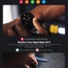 Woman Smartwatch GTR Metal Heart Rate