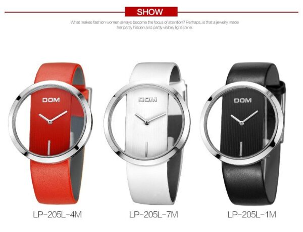 Women Watch DOM Brand luxury Women Watch DOM Brand luxury