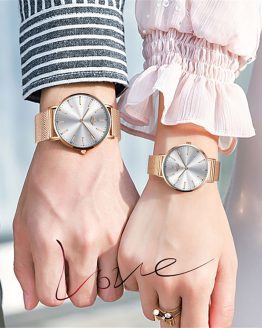 Top Brand Ultra Thin Luxury Lovers Watches