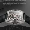 Luxurious Titanium Case Men's Automatic Wristwatch