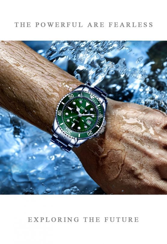 Watch 30m Waterproof Date Clock Luxury Men's