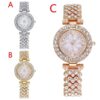 Elegance in Motion: Luxury Women's Stainless Steel Quartz Wristwatch