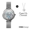 Watch Rose Flower Women's Wristwatch