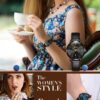 Timeless Elegance: Ultra-Thin Leather Couple Wristwatches