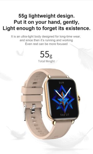 Waterproof Smartwatch Fitness Tracker For Android Apple
