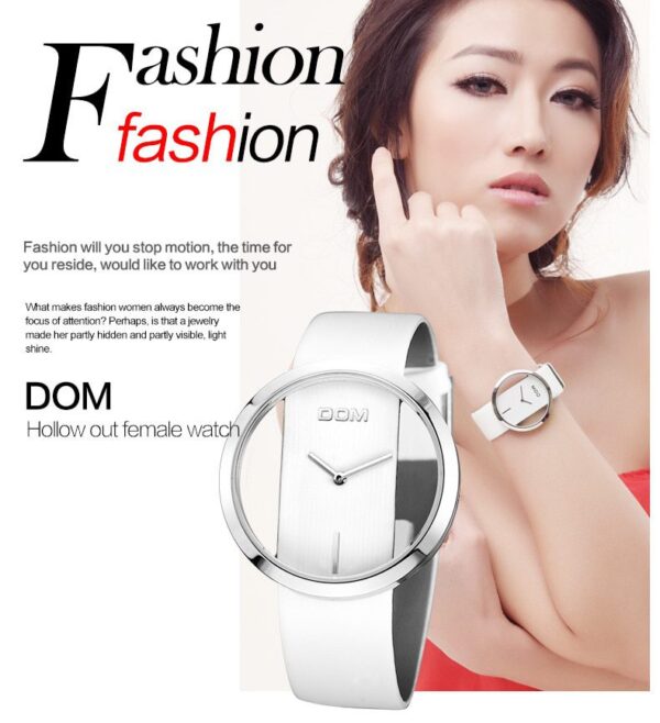 Women Watch DOM Brand luxury Women Watch DOM Brand luxury
