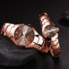 Matching Dual Calendar Wrist Watches for Lovers