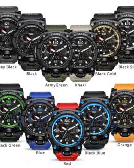 Brand Men Sports Watches Dual Display