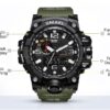 Brand Men Sports Watches Dual Display