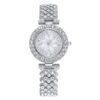 Elegance in Motion: Luxury Women's Stainless Steel Quartz Wristwatch