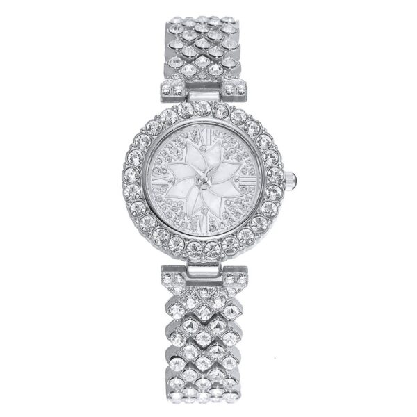 Elegance in Motion: Luxury Women's Stainless Steel Quartz Wristwatch Elegance in Motion: Luxury Women's Stainless Steel Quartz Wristwatch