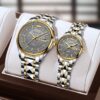 Elegant OELVS Couple Watch: Luxury Automatic Mechanical Timepiece