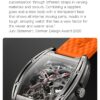 Luxurious Titanium Case Men's Automatic Wristwatch