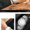 Flexible Stretch Band Couple Wristwatches