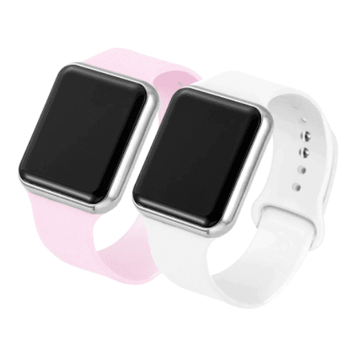 Matching Digital iWatch-Inspired Couple Set Watches