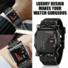 Bold and Stylish Waterproof LED Watch – Perfect for Outdoor Adventures