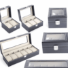 Organize and Showcase: 6-Slot Watch Display Storage