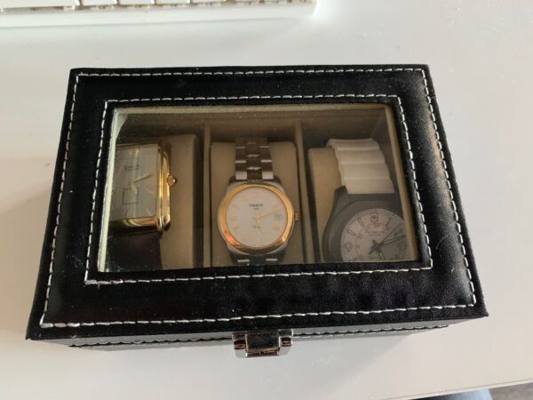 Up to 6 Slots Watch Display Storage2 Organize and Showcase: 6-Slot Watch Display Storage