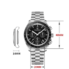 Sleek and Stylish: Men's Automatic Chronograph Sapphire Wristwatch