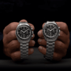 Elegant and Functional: Men's Automatic Chronograph Sapphire Mirror Wristwatch