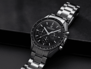Elegant and Functional: Men's Automatic Chronograph Sapphire Mirror Wristwatch