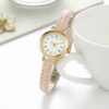 Elegant Women’s Vintage Watch – Retro Oval Dial & PU Leather Strap, Perfect for Everyday Fashion