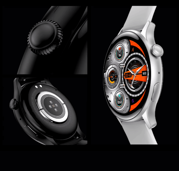 Fashionable Smartwatch with AMOLED Display & NFC Payments2 Fashionable Smartwatch with AMOLED Display & NFC Payments – Perfect for Active Women & Men