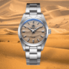 Men's 36mm Quartz Watch with 3D Sand Dial - Perfect for Everyday Wear and Swim-Proof