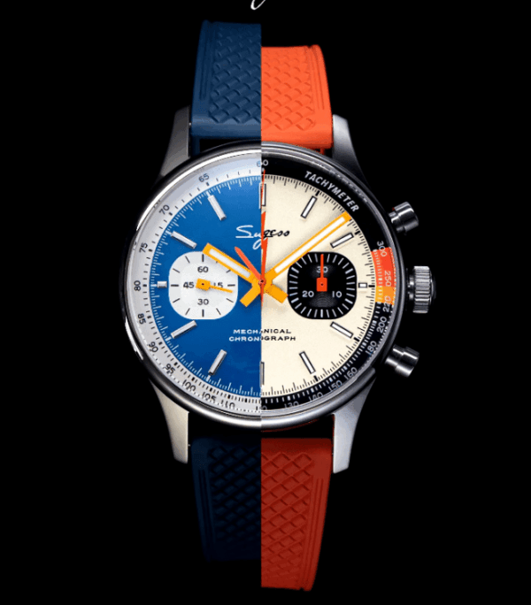 Sugess Pilot Watch ST19 – Sapphire Crystal & Sea-Gull Sugess Pilot Watch ST19 – Sapphire Crystal & Sea-Gull ST1901 Chronograph, Perfect for Military and Racing Enthusiasts