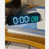 Voice Control Digital Alarm Timer Clock with Dual Alarms & Temperature Display – Modern LED Desk Clock with Night Mode & 12/24H Format